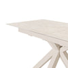 Mesa Lori 160 cm Travertino – detalle de la estructura