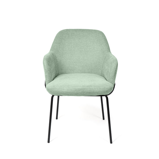 Cadeira Abigail Preto menta