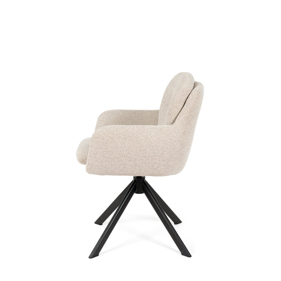 Silla Silvi Negro – Beige
