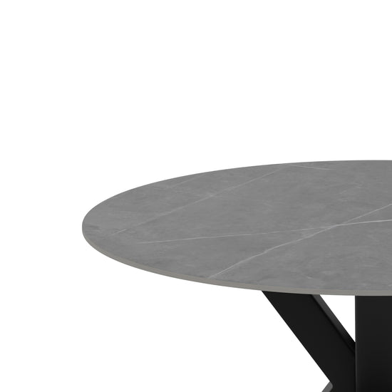 Mesa Fiorella 120 cm Atenea y negro – detalle del tablero