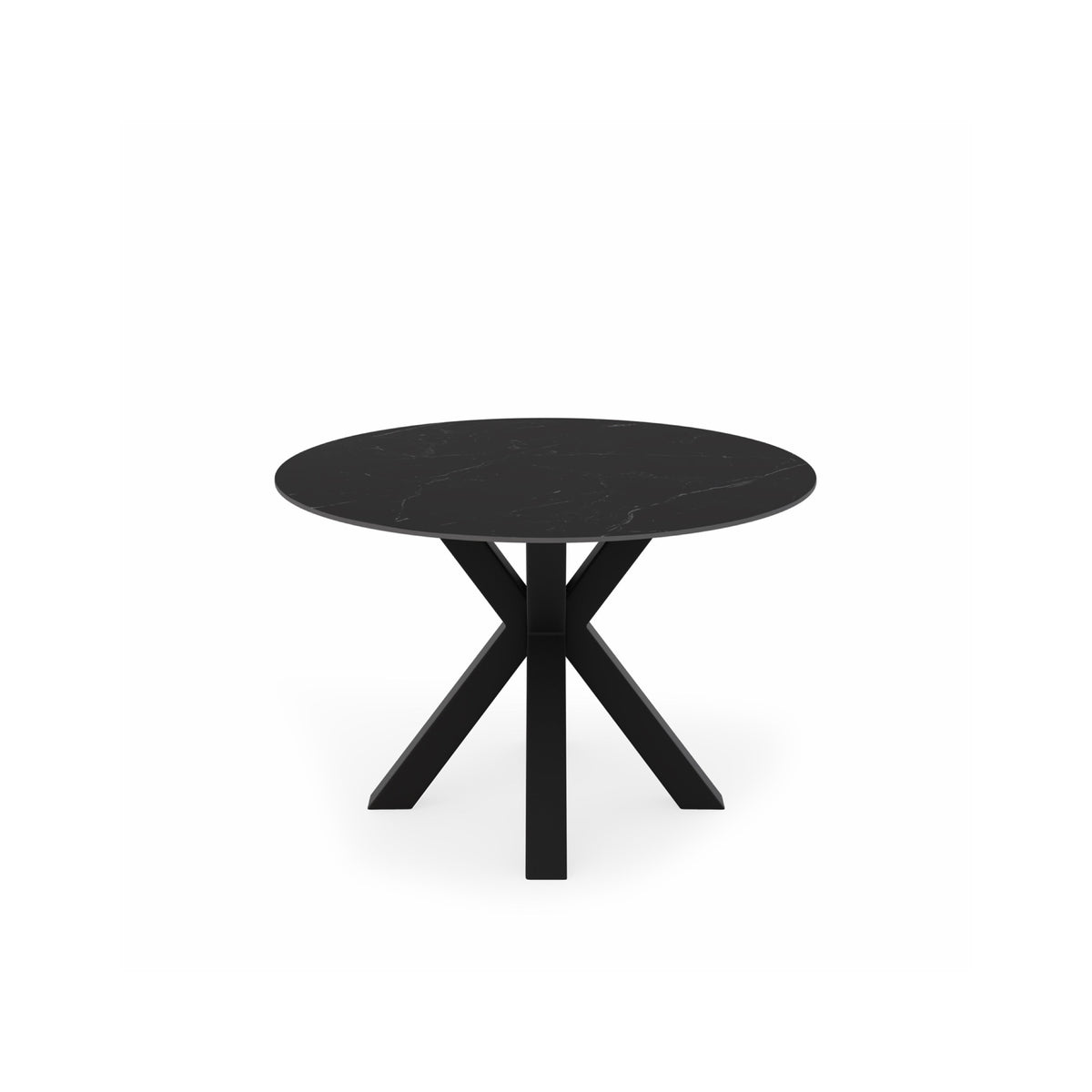Mesa Fiorella 100 cm sahara e preto – imagem 2