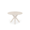 Mesa Fiorella 100 cm travertino e bege – imagem 2