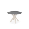 Mesa redonda Fiorella 100 cm athenea com base bege