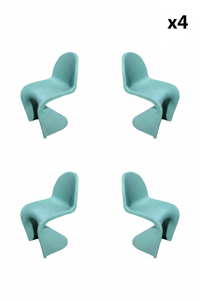 Cadeiras menta x4