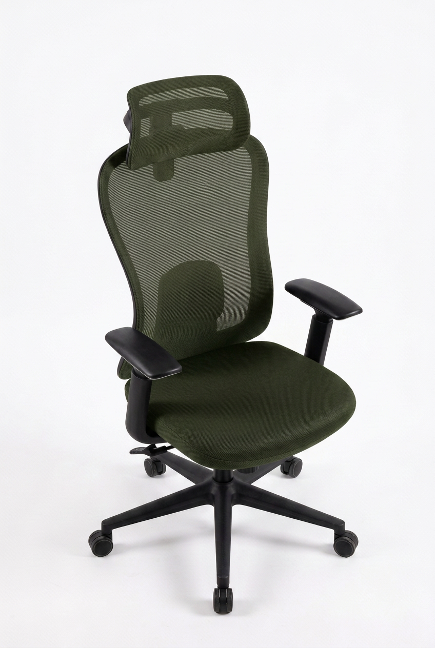 Pardue verde, frontal elevada
