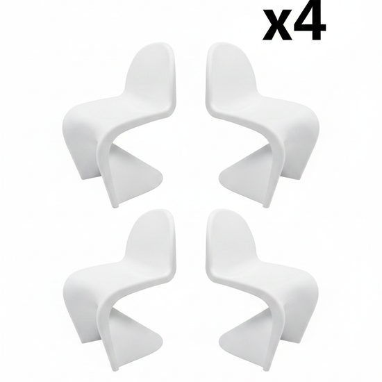 Cadeira Wavy Kids x4 - Pack 4 unidades