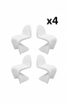 Cadeira Wavy Kids x4 - Pack 4 unidades