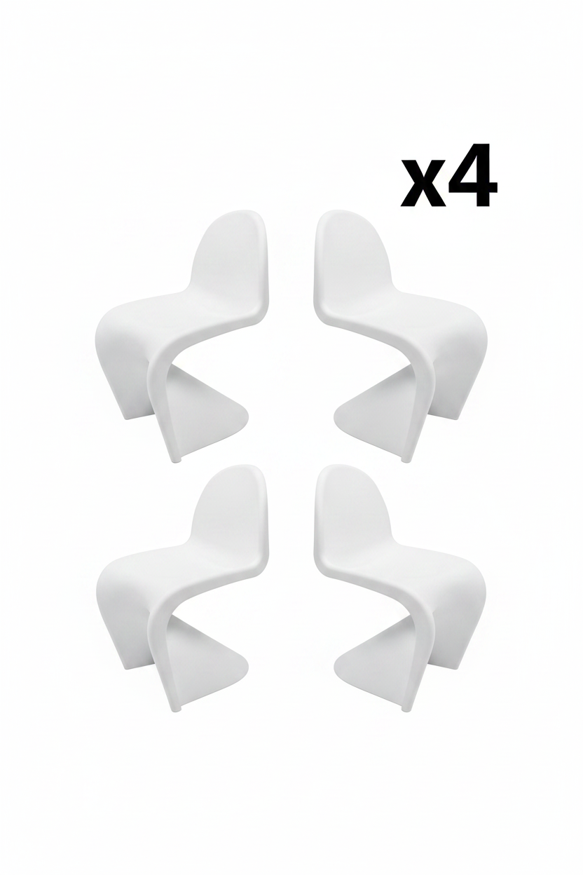 Cadeira Wavy Kids x4 - Pack 4 unidades
