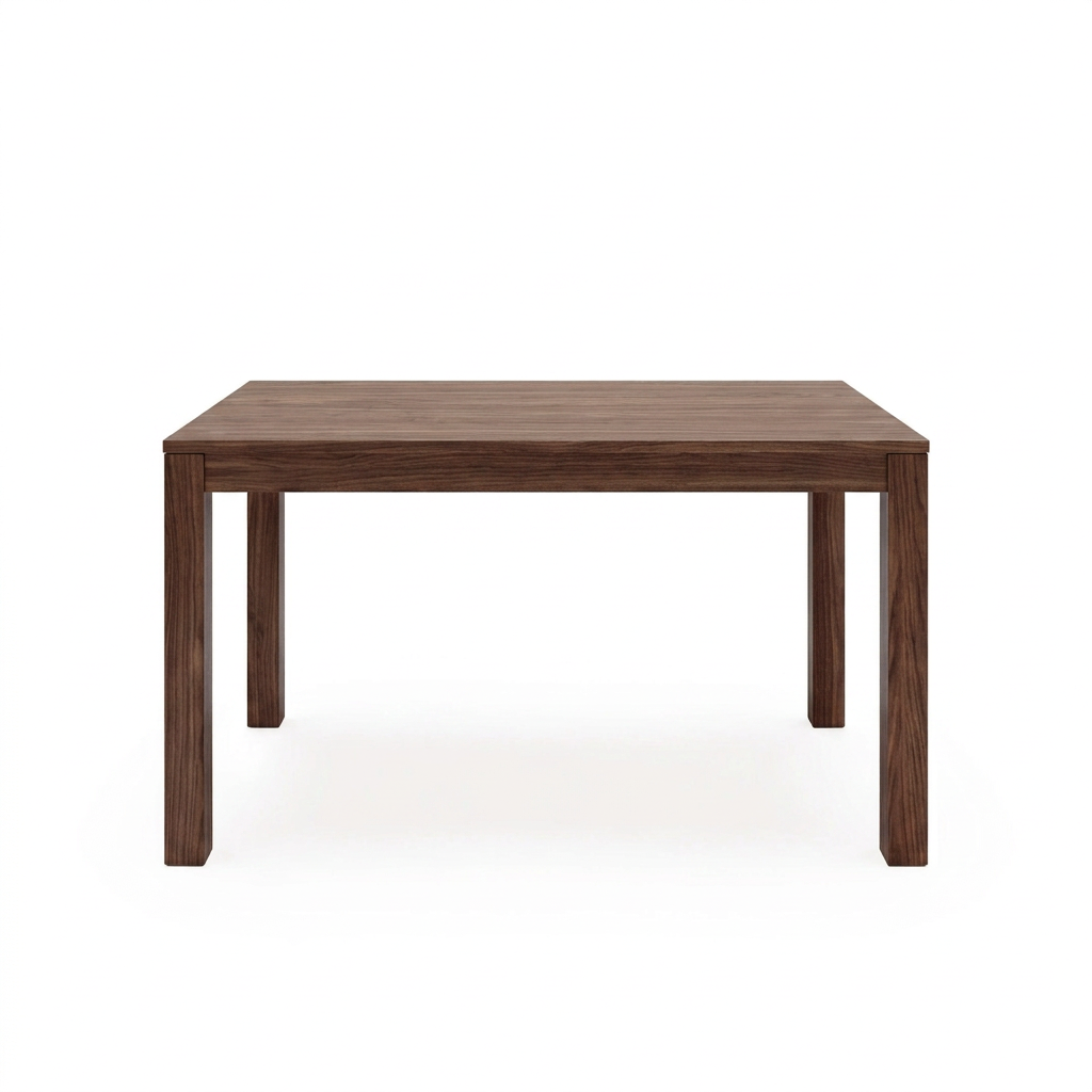 Mesa Molly Nogueira com o mesmo ângulo da primeira imagem Carvalho