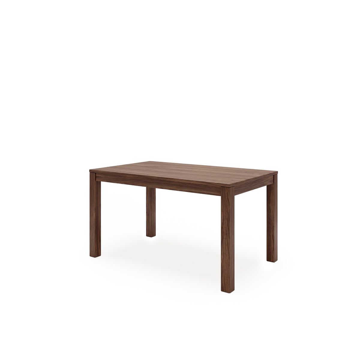 Mesa extensível Molly 120 cm em nogueira