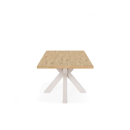 Mesa Sandy 200 cm carvalho e bege – imagem 3